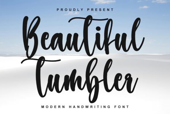 Beautiful Tumbler: A Handwritten Font for Elegant Digital Branding