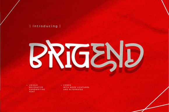 Brigend Typeface Review: A Monoline Script for Elegant Branding