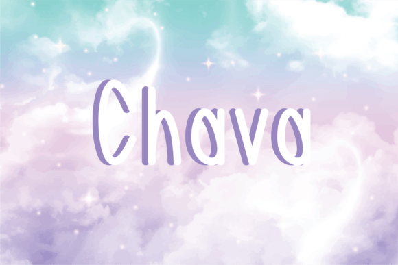 Chava Handwritten Font for Crafters & Sellers