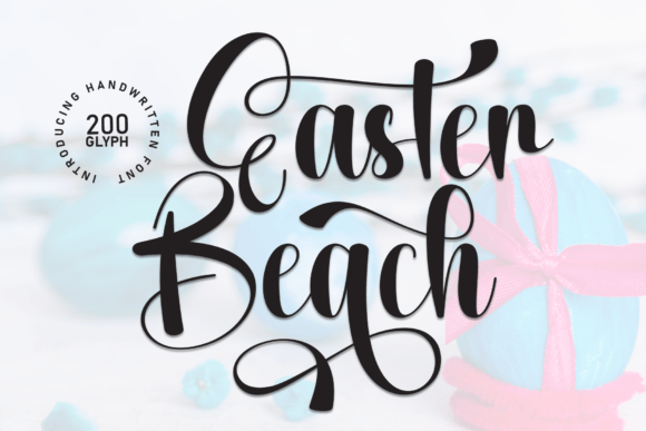 Easter Beach: The Handwritten Typeface That Elevates Campaign Visuals