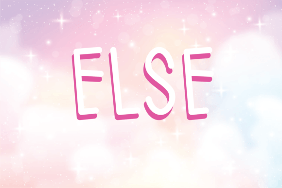 Else: A Handwritten Font That Feels Like a Thoughtful Pause