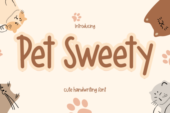 Enhancing Editorial Design with Pet Sweety Handwritten Font