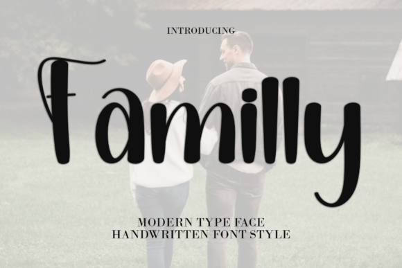 Familly Typeface: A Sweet Handwritten Font for Creative Makers