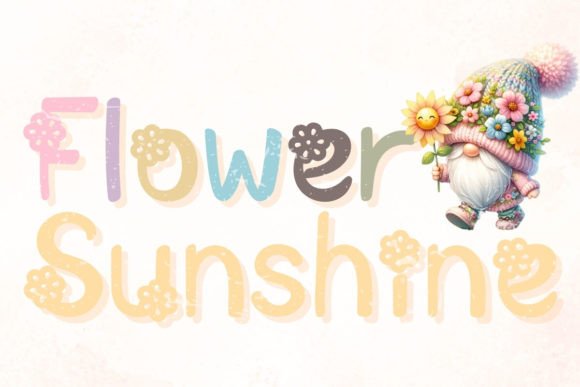 Flower Sunshine: The Handwritten Font for Scroll-Stopping Visuals