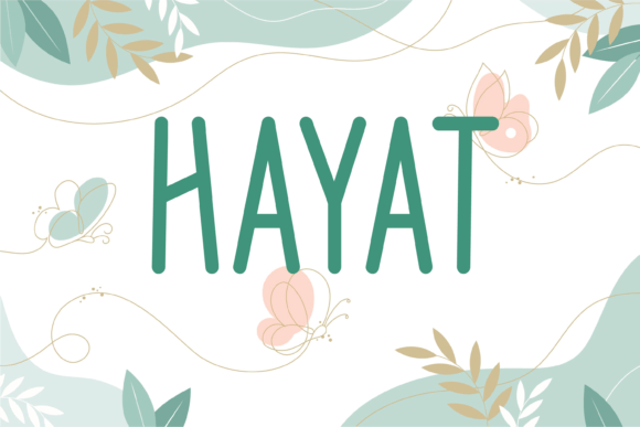 Hayat Handwritten Font for Crafters & Sellers