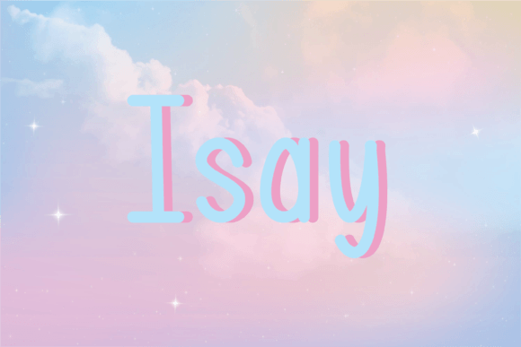 Isay: A Friendly Handwritten Font for Warm, Human Digital Experiences