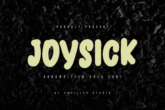 Joysick: The Modern Script Typeface for Scroll-Stopping Visuals