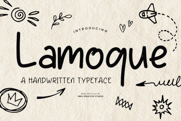 Lamoque: A Handwritten Font That Makes Your Brand Feel Human