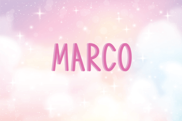 Marco: A Friendly Handwritten Font for Warm Brand Identities
