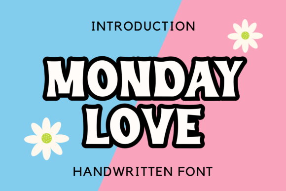 Monday Love Handwritten Font for Crafters & Sellers