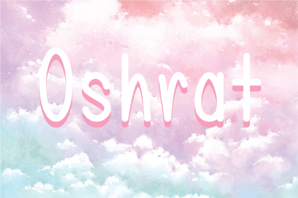 Oshrat: A Friendly Handwritten Font for Campaign Warmth
