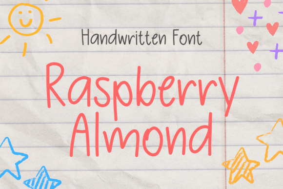 Raspberry Almond: A Whimsical Typeface for Handmade Branding