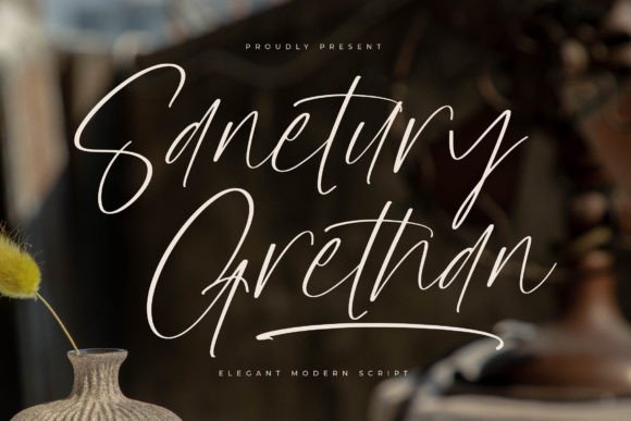 Sanetury Grethan: A Handwritten Font That Elevates Digital Branding