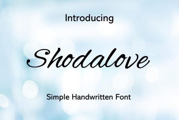 Shodalove: A Designer’s Real-World Script Font Review