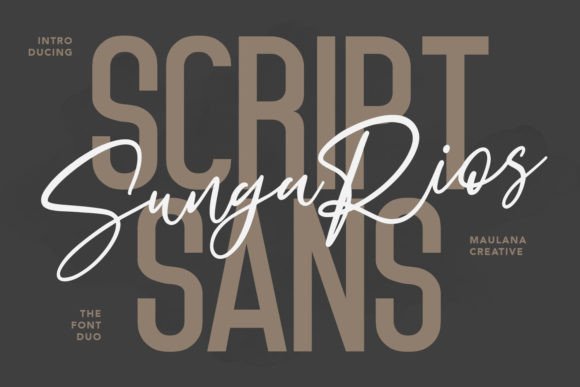 Sungarios Typeface: Elevating Editorial Design with Versatile Style
