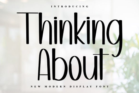 Thinking About: A Festive Script Font That Feels Like Home